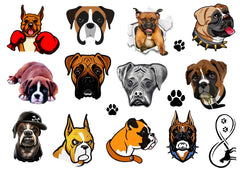 German Shepherd Alsatian  Temporary Tattoos