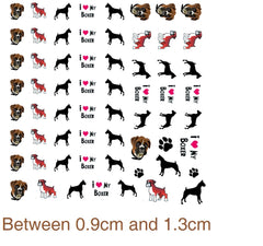 Akita Dog  Nail Art Decal