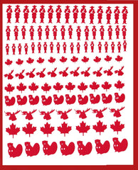 Canada Nail Stickers