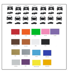 Akita Dog Vinyl Stickers ( Multiple colours to choose from )