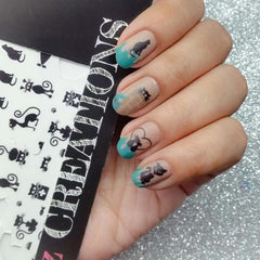 Cat Code 2 Nail Art