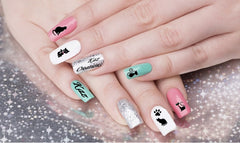 Cat Code 2 Nail Art