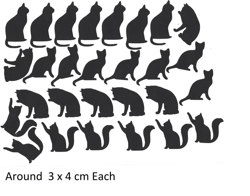 Cat Vinyl Stickers ( Multiple colours to choose from )