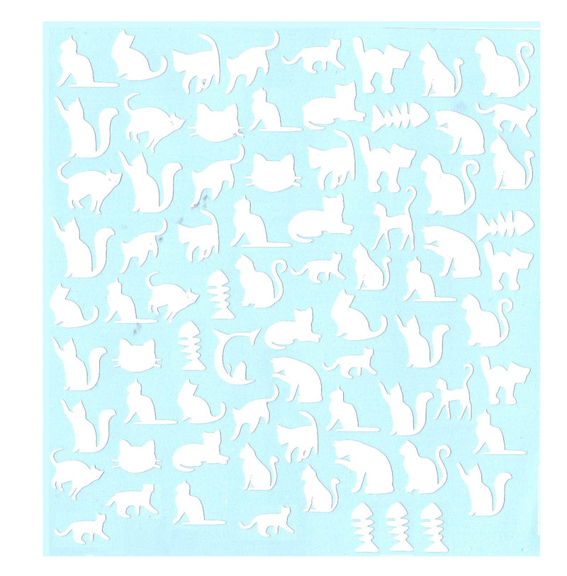 Cat Nail Stickers
