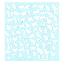 Cat Nail Stickers
