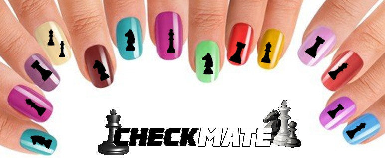 Chess Nail Art