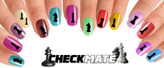 Chess Nail Art