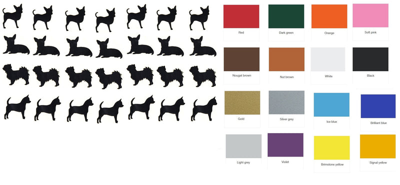 Chess Vinyl Stickers ( Multiple colours to choose from )