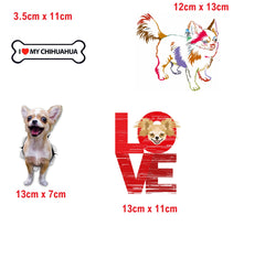 Chihuahua Dog  Iron On Transfers
