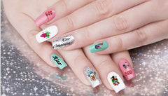 Evil Clown Collection Nail Art Decals