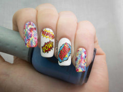 Comic Nail Art