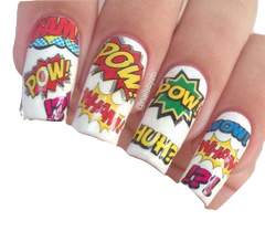 Comic Nail Art