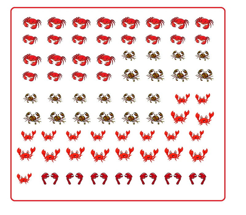 Akita Dog  Nail Art Decal