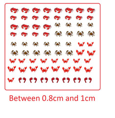 Crab Nail Art Decal