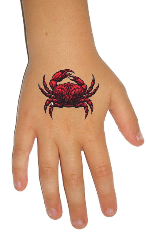 Crab Temporary Tattoos