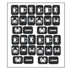 Crab Tattoo Stencils