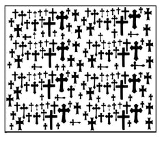 Cross Nail Stickers