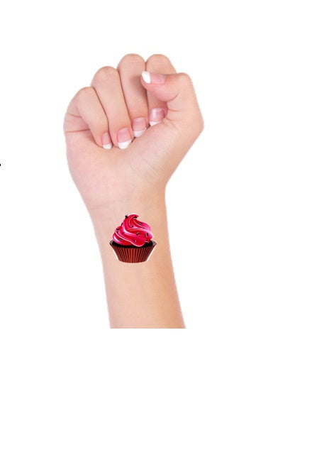 Cupcake Temporary Tattoos