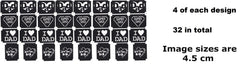 USA AmericaTattoo Stencils