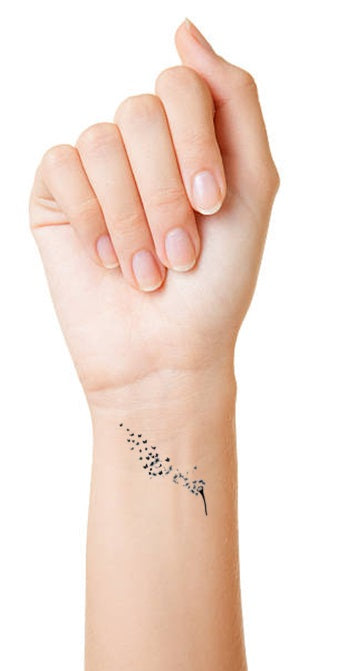 Dandelion Temporary Tattoos