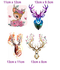 Deer Iron On Transfers