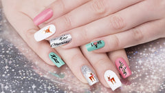 Deer Nail Art Decals