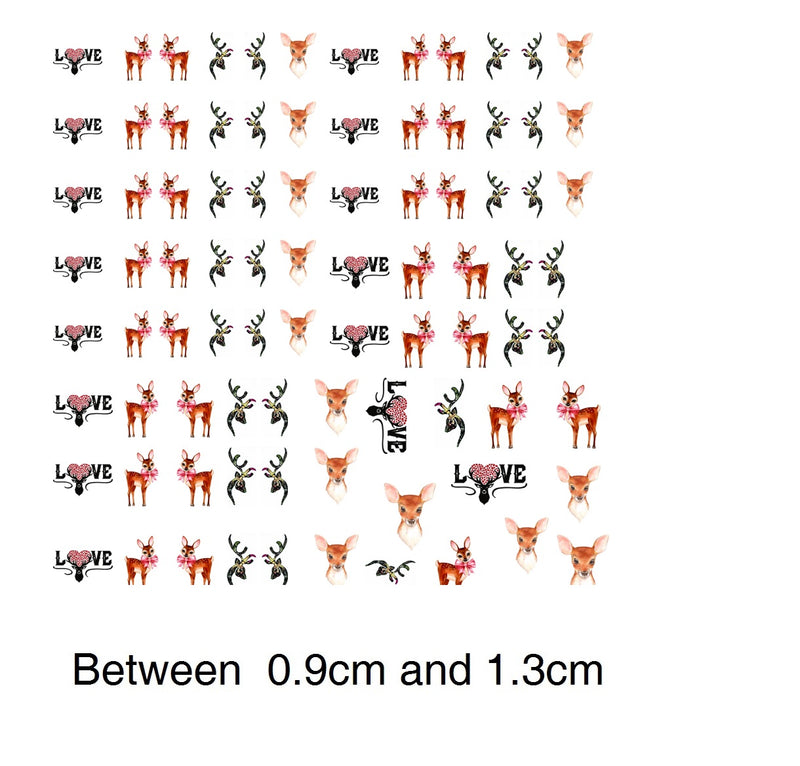 Akita Dog  Nail Art Decal