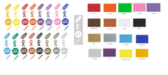 Diabetes Awareness Vinyl Stickers ( Multiple colours to choose from )