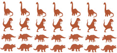 Dinosaur Vinyl Stickers ( Multiple colours to choose from )