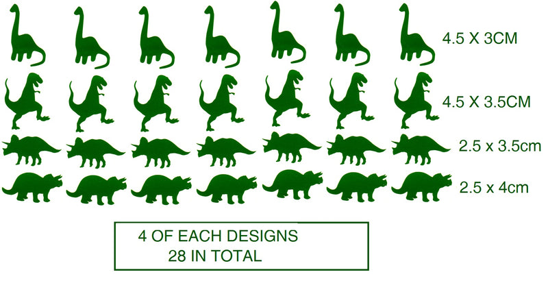 Dinosaur Vinyl Stickers ( Multiple colours to choose from )