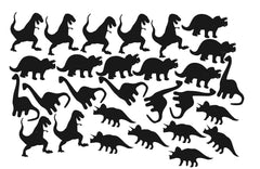 Dinosaur Vinyl Stickers ( Multiple colours to choose from )