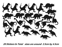 Dinosaur Vinyl Stickers ( Multiple colours to choose from )