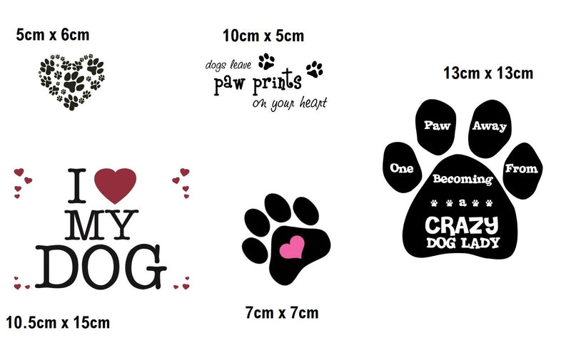 Dog  Iron On Transfers
