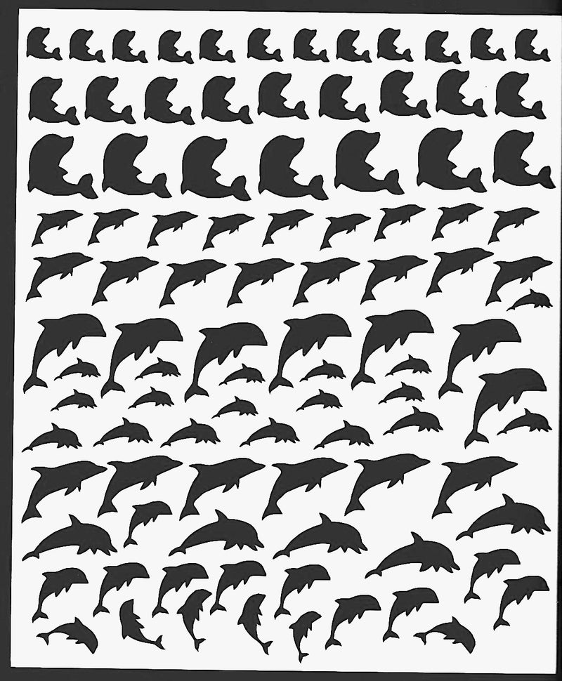 Dolphin  Nail Stickers