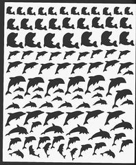 Dolphin  Nail Stickers