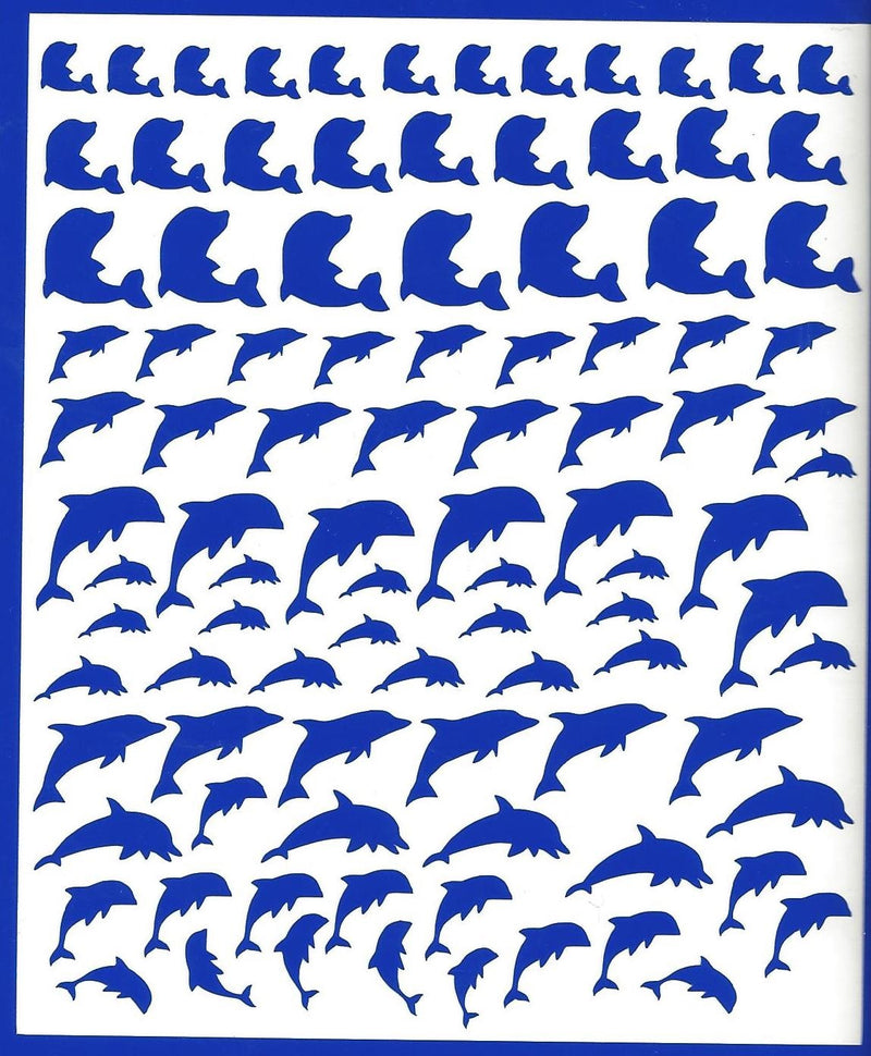 Dolphin  Nail Stickers