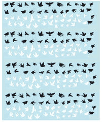 Dove  Bird Nail Stickers