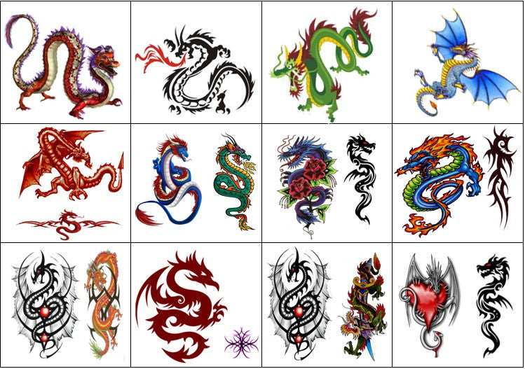 Scorpion Temporary Tattoos