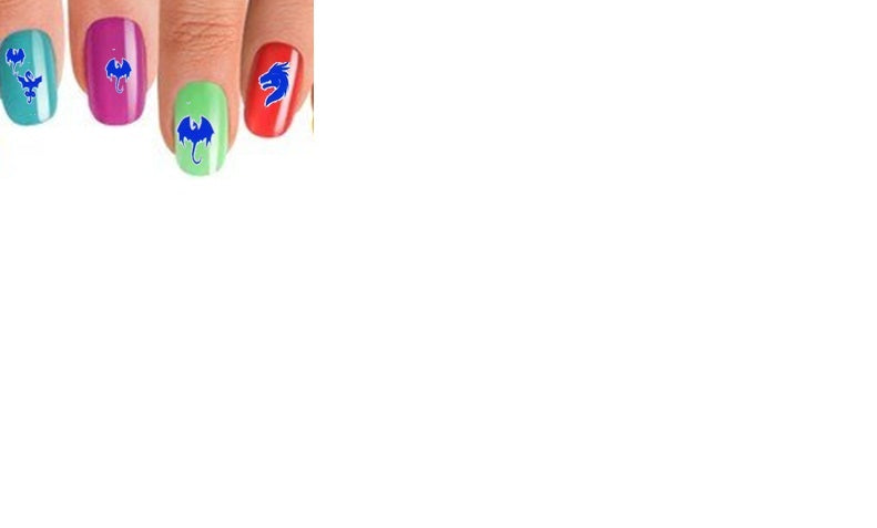 Dragon  Nail Stickers
