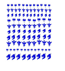 Dragon  Nail Stickers