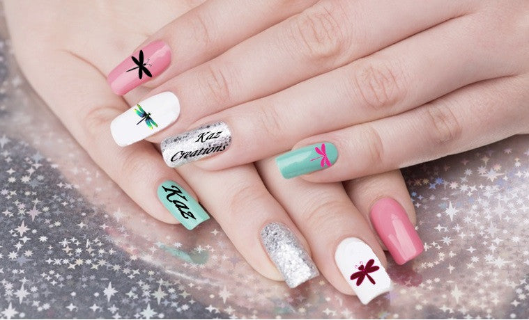 Dragonfly Nail Art
