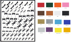 DragonFly Nail Stickers