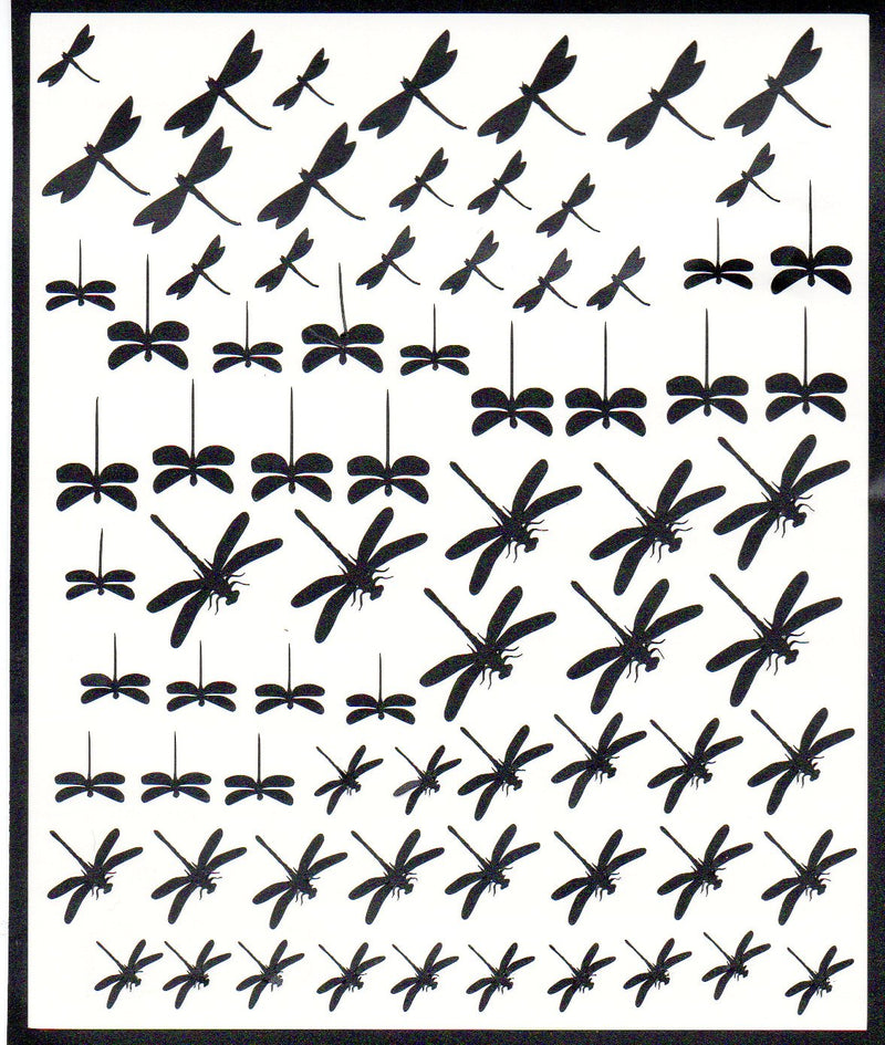 DragonFly Nail Stickers