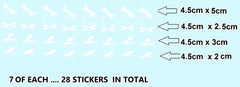 Dragonfly Vinyl Stickers ( Multiple colours to choose from )