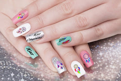 Dreamcatcher code 2  Nail Art