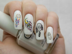 Dreamcatcher Nail Art