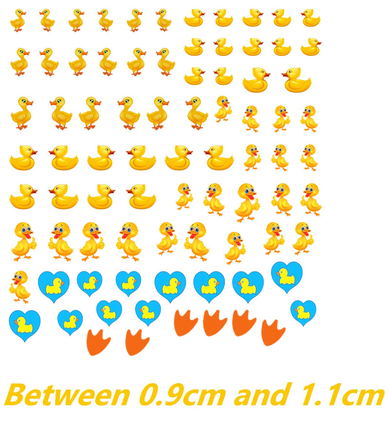 Duck  Nail Art Decals ( 2 different sets to choose from  )