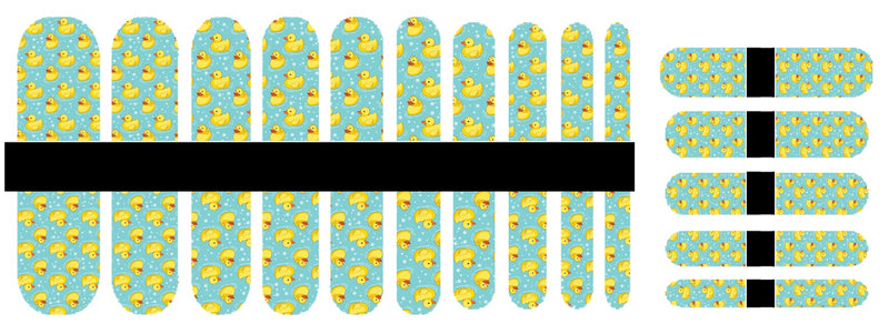 Duck  Nail Art Decals ( 2 different sets to choose from  )