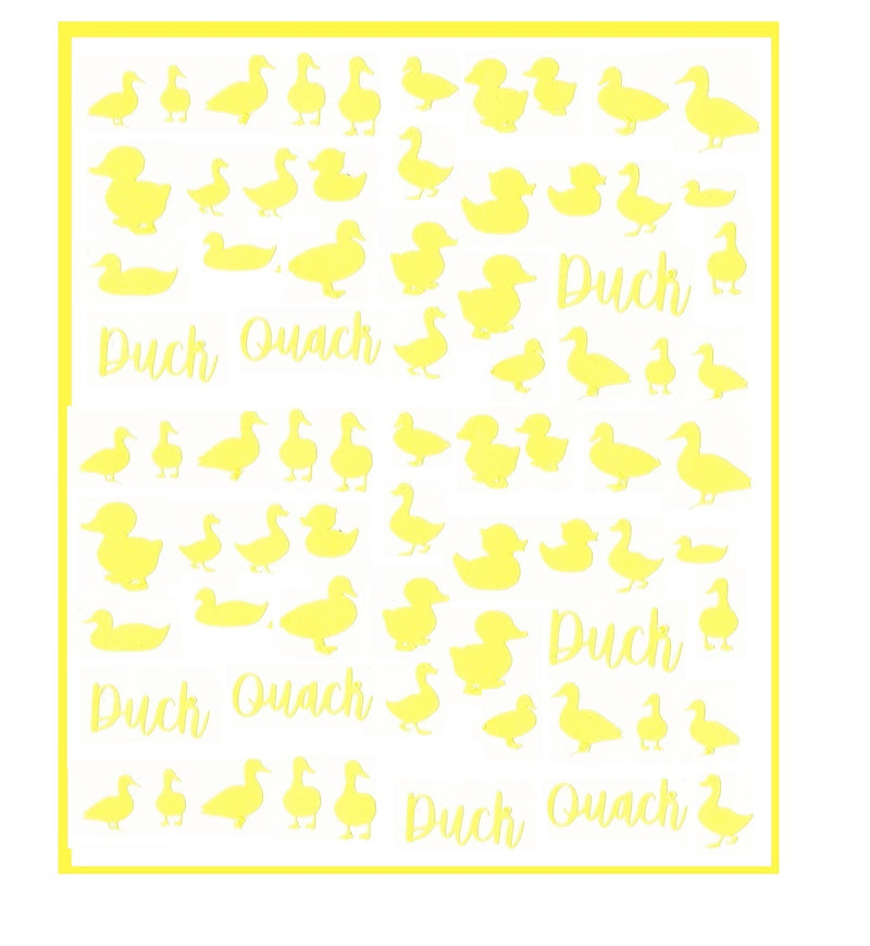 Duck  Nail Stickers