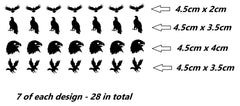 Eagle Vinyl Stickers ( Multiple colours to choose from )